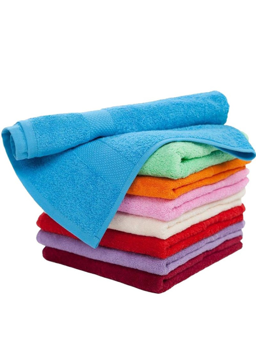 Полотенца махровые гладкокрашенные